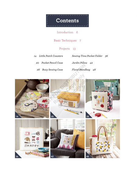 Zakka Wool Appliqué: 60+ Sweetly Stitched Designs, Useful Projects for Joyful Living C&T Publishing - 1