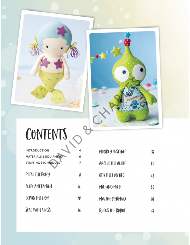 Melly & Me: Supercute Sewing, 20 easy sewing patterns for soft toys and accessories by Melanie McNeice Search Press - 2