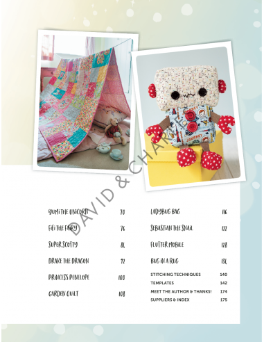 Melly & Me: Supercute Sewing, 20 easy sewing patterns for soft toys and accessories by Melanie McNeice Search Press - 3