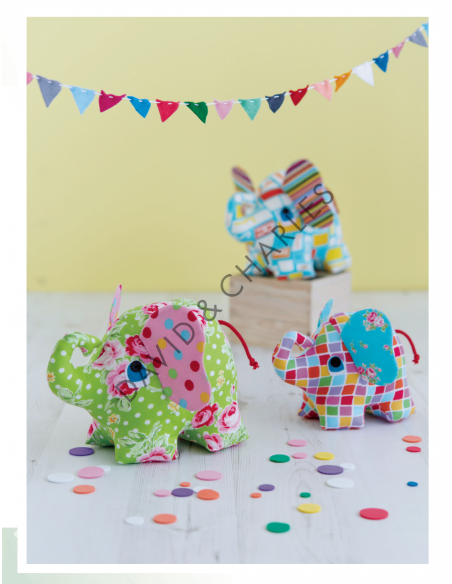 Melly & Me: Supercute Sewing, 20 easy sewing patterns for soft toys and accessories by Melanie McNeice Search Press - 4