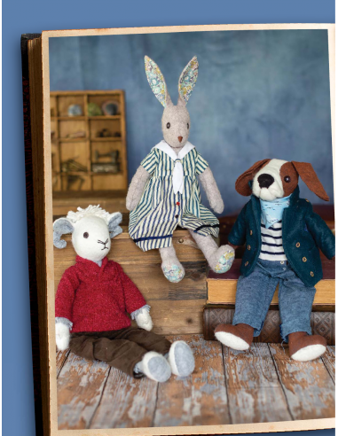 Luna Lapin Making New Friends - Sewing patterns from Luna's little world by Sarah Peel David & Charles - 2