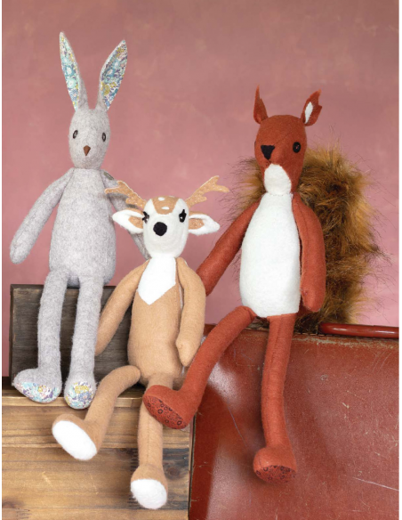 Luna Lapin Making New Friends - Sewing patterns from Luna's little world by Sarah Peel David & Charles - 11