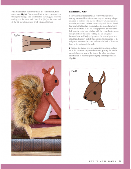 Luna Lapin Making New Friends - Sewing patterns from Luna's little world by Sarah Peel David & Charles - 12