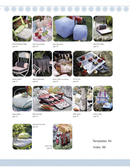 Sew Outdoor Living, Brighten up your garden with 22 colourful projects by Debbie Shore Search Press - 3