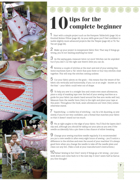 Sew Outdoor Living, Brighten up your garden with 22 colourful projects by Debbie Shore Search Press - 4
