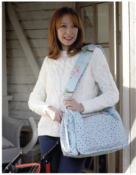 Sew Baby, 20 cute and colourful projects for the home, the nursery and on the go by Debbie Shore Search Press - 8