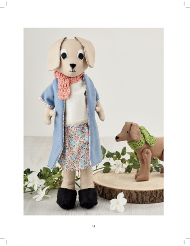 Sewing Animal Dolls Heirloom patterns to make for Daisy and her friends by Tina O'Rourke Search Press - 3