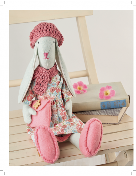 Sewing Animal Dolls Heirloom patterns to make for Daisy and her friends by Tina O'Rourke Search Press - 5