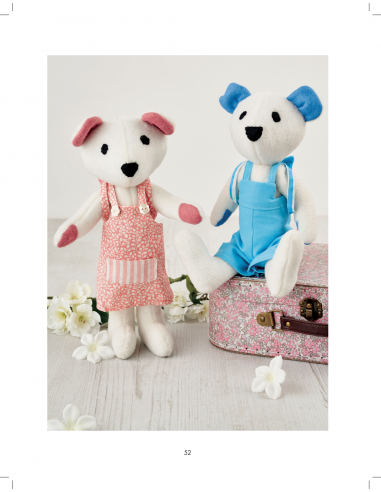 Sewing Animal Dolls Heirloom patterns to make for Daisy and her friends by Tina O'Rourke Search Press - 6