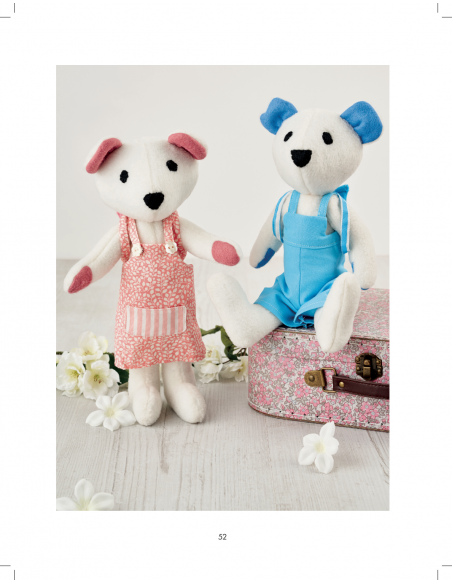 Sewing Animal Dolls Heirloom patterns to make for Daisy and her friends by Tina O'Rourke Search Press - 6