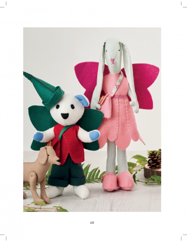 Sewing Animal Dolls Heirloom patterns to make for Daisy and her friends by Tina O'Rourke Search Press - 7
