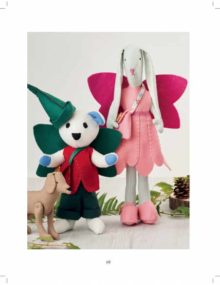 Sewing Animal Dolls Heirloom patterns to make for Daisy and her friends by Tina O'Rourke Search Press - 7
