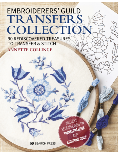 Embroiderers’ Guild Transfers Collection - 90 rediscovered treasures to transfer & stitch by Dr Annette Collinge Search Press - 