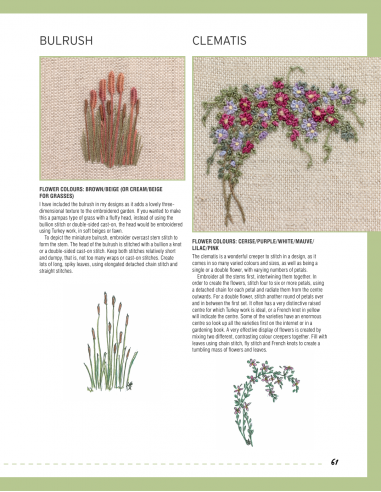 Embroidered Country Gardens: Create Beautiful Hand-Stitched Floral Designs Inspired by Nature Search Press - 4