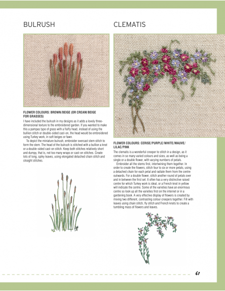 Embroidered Country Gardens: Create Beautiful Hand-Stitched Floral Designs Inspired by Nature Search Press - 4
