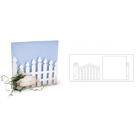 ScoreBoards XL Die - Album, Garden Gate by Eileen Hull Ellison - 1