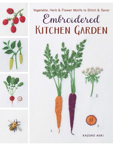Embroidered Kitchen Garden, Kazuko Aoki Zakka Workshop - 1
