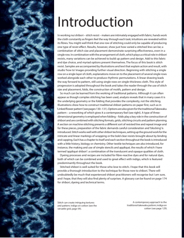 Stitched Shibori: Technique, innovation, pattern, design Search Press - 5