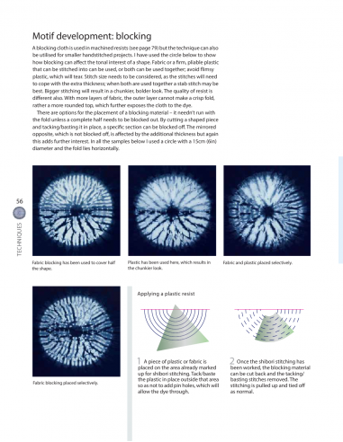 Stitched Shibori: Technique, innovation, pattern, design Search Press - 8