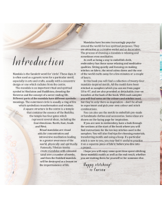 Mandalas to Embroider - Kaleidoscope stitching in a hoop by Carina Envoldsen-Harris Search Press - 1 2
