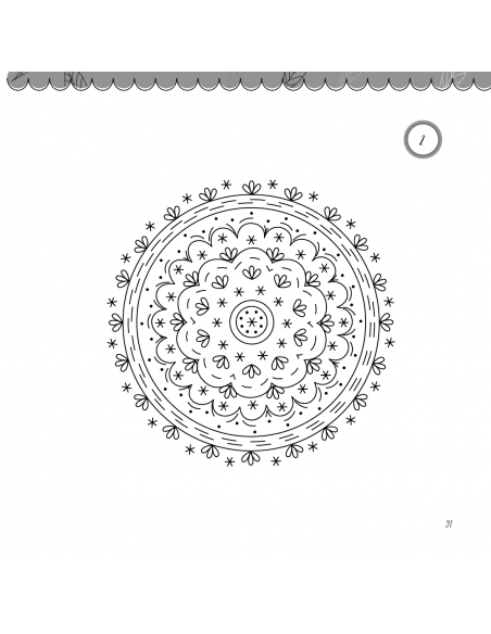 Mandalas to Embroider - Kaleidoscope stitching in a hoop by Carina Envoldsen-Harris Search Press - 6