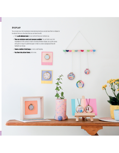 Mini Hoop Embroideries by Sonia Lyne Search Press - 8