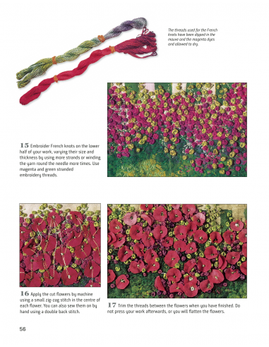 The Art of Embroidered Flowers - by Gilda Baron Search Press - 7