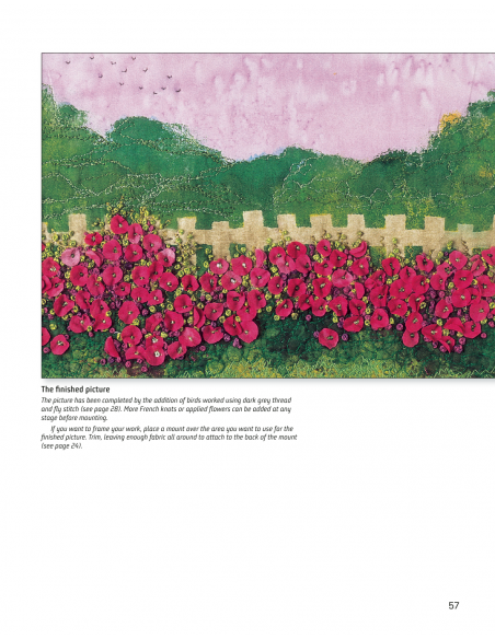 The Art of Embroidered Flowers - by Gilda Baron Search Press - 8