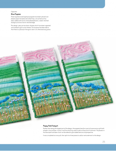 The Textile Artist: Small Art Quilts Esplorazioni in Paint & Stitch - by Deborah O'Hare Search Press - 2