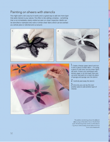 The Textile Artist: Small Art Quilts Esplorazioni in Paint & Stitch - by Deborah O'Hare Search Press - 4