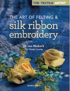 The Textile Artist: The Art of Felting & Silk Ribbon Embroidery Martingale - 1