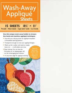 Wash-Away Appliqué Sheets, 15 fogli C&T Publishing - 1