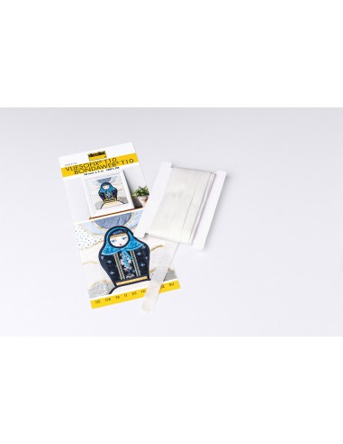 VLIESELINE- Flisofix/ Vliesofix T10, Nastro termoadesivo - H 10mm - lunghezza 5mt Vlieseline-Freudenberg - 1